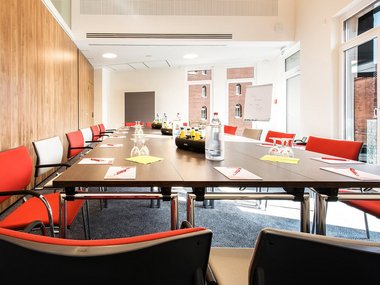 Block im Tagungsraum