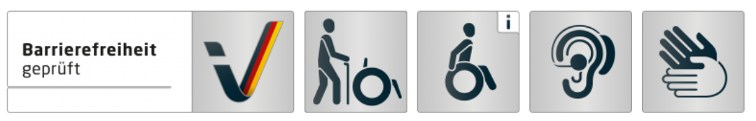 Icons zur Barrierefreiheit